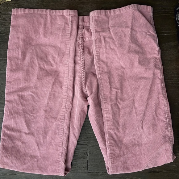 Ideology Pink Corduroy Low Rise Trousers - Picture 5 of 5